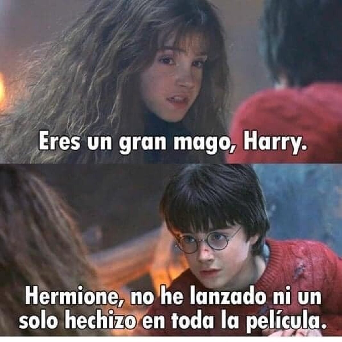 ¡Pero si no ha hecho nada!