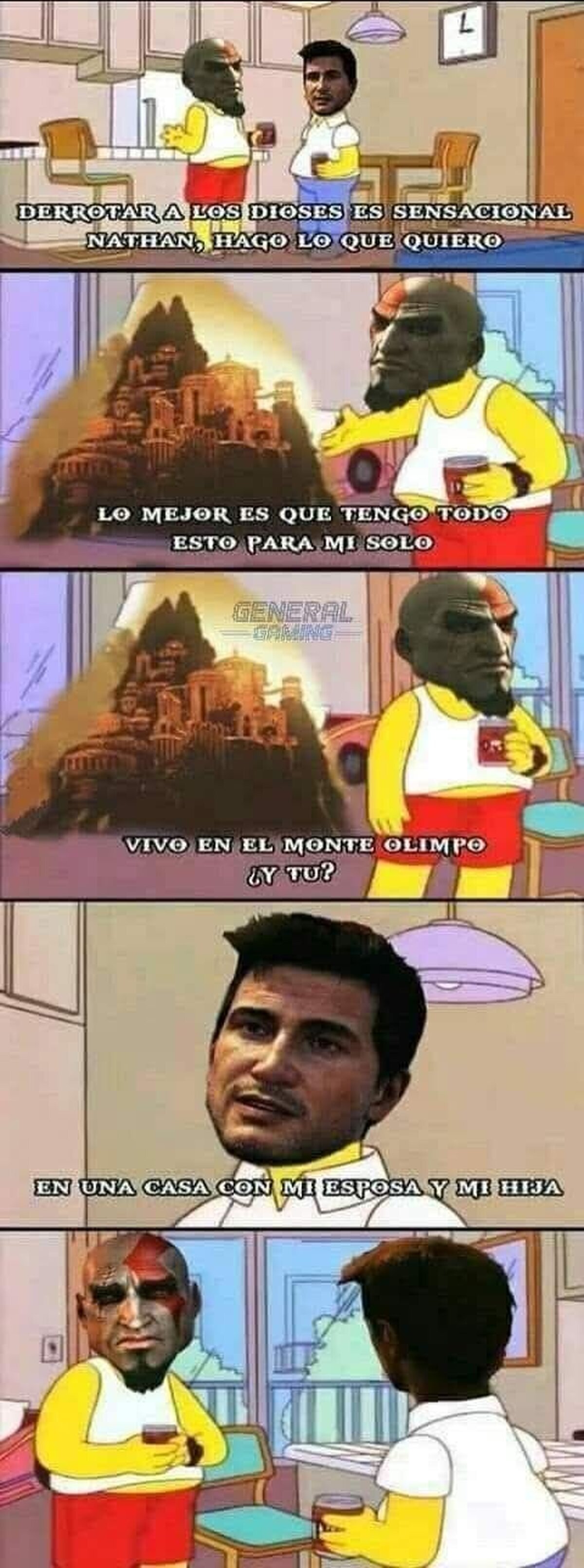 Kratos y Nathan se sinceran