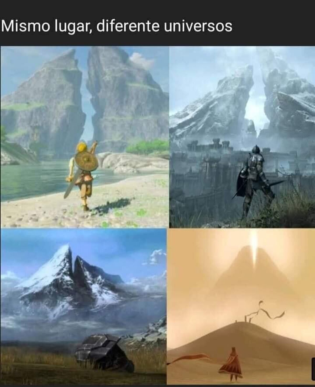 Los picos gemelos de siempre
