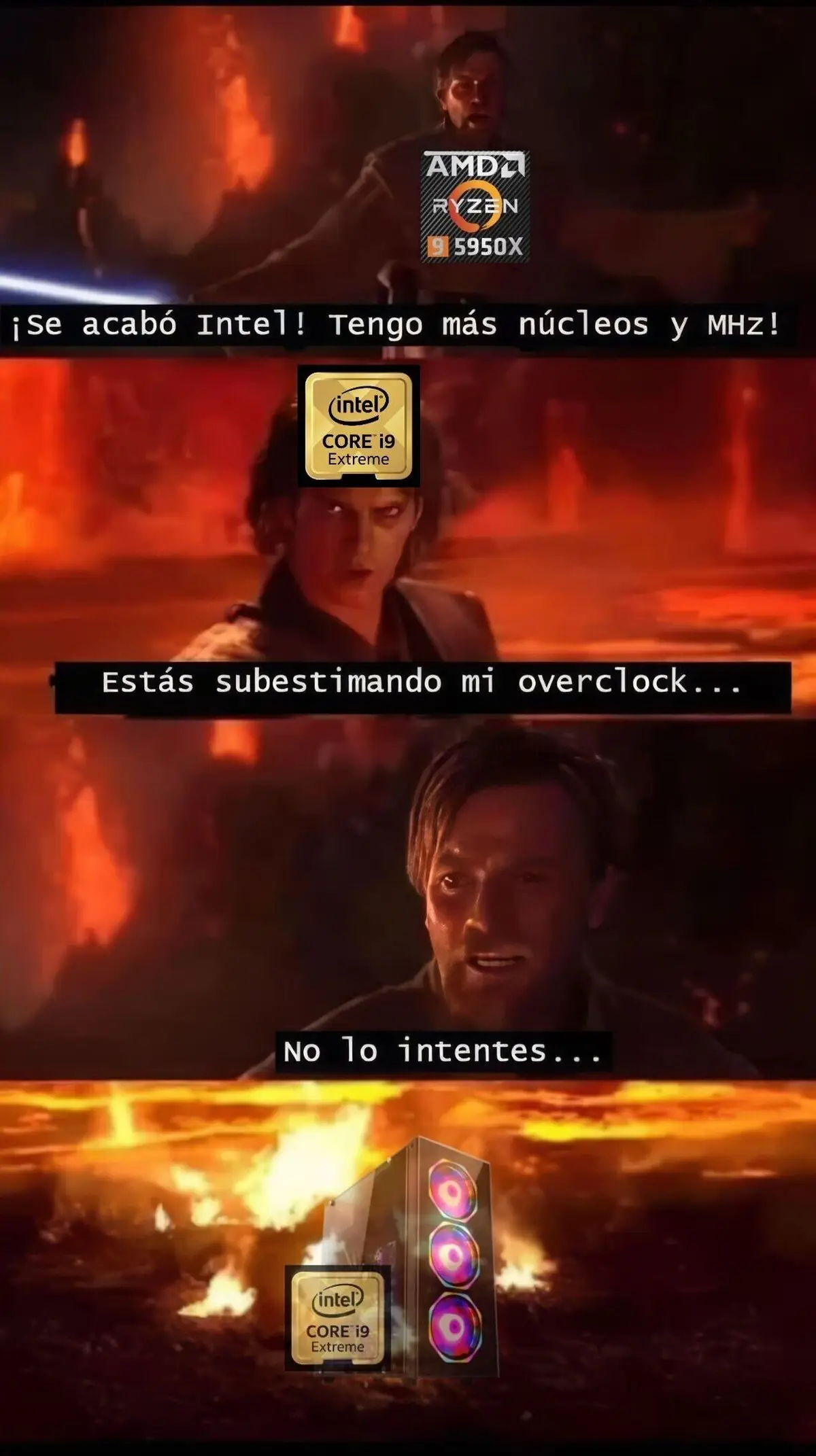 El overclocking es un riesgo alto