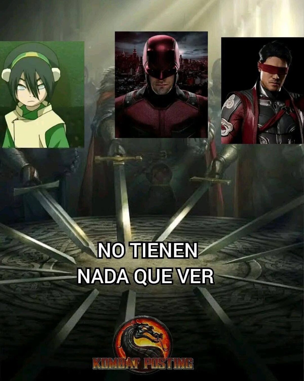 No tienen nada que ver