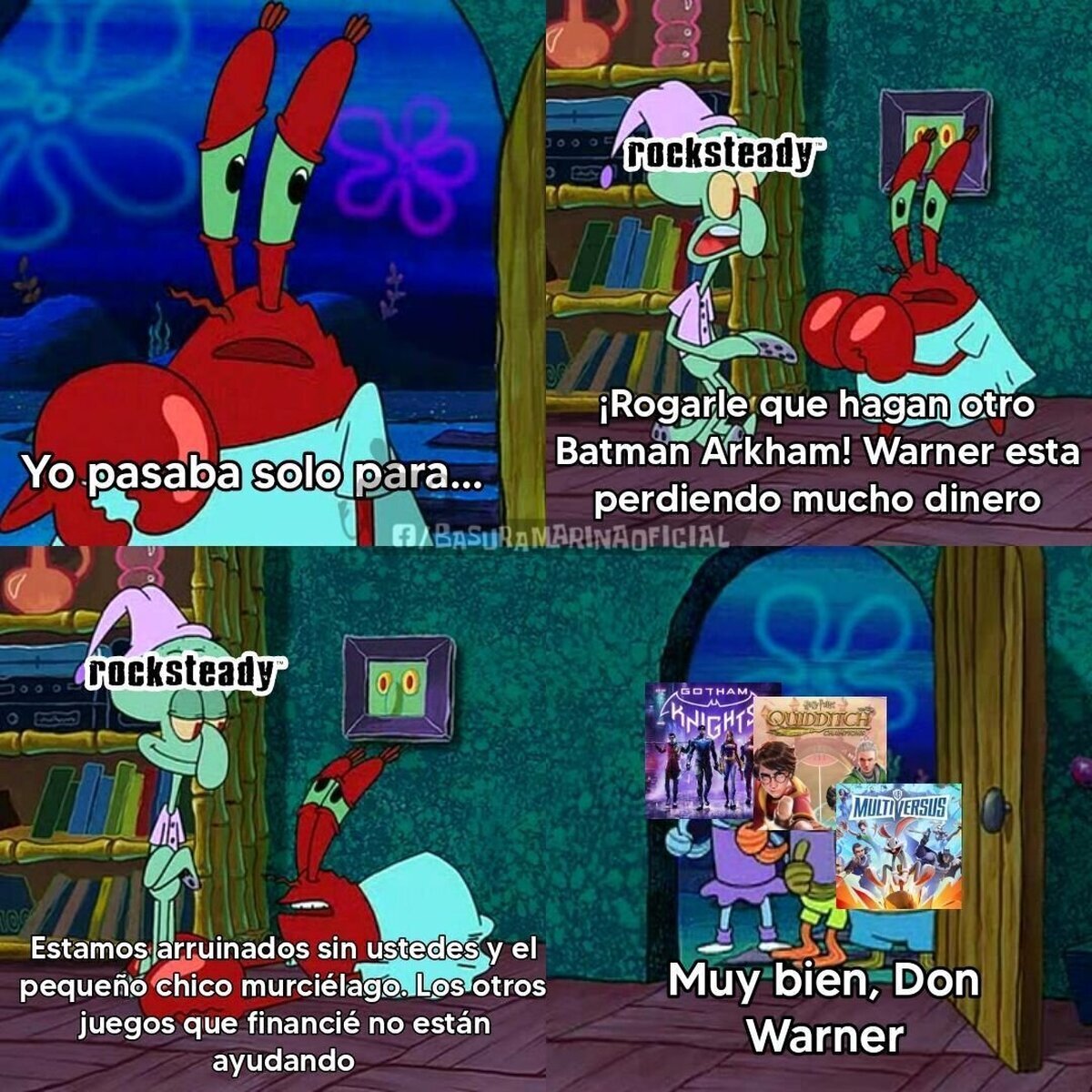 Rocksteady, por favor...