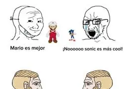 Eggman y Bowser fueron diseñado por genios