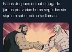 Amigos sin presentación