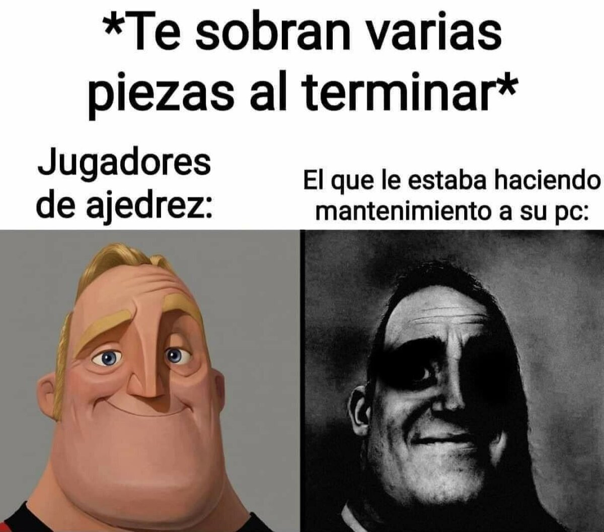 ¿No deberían sobrar?