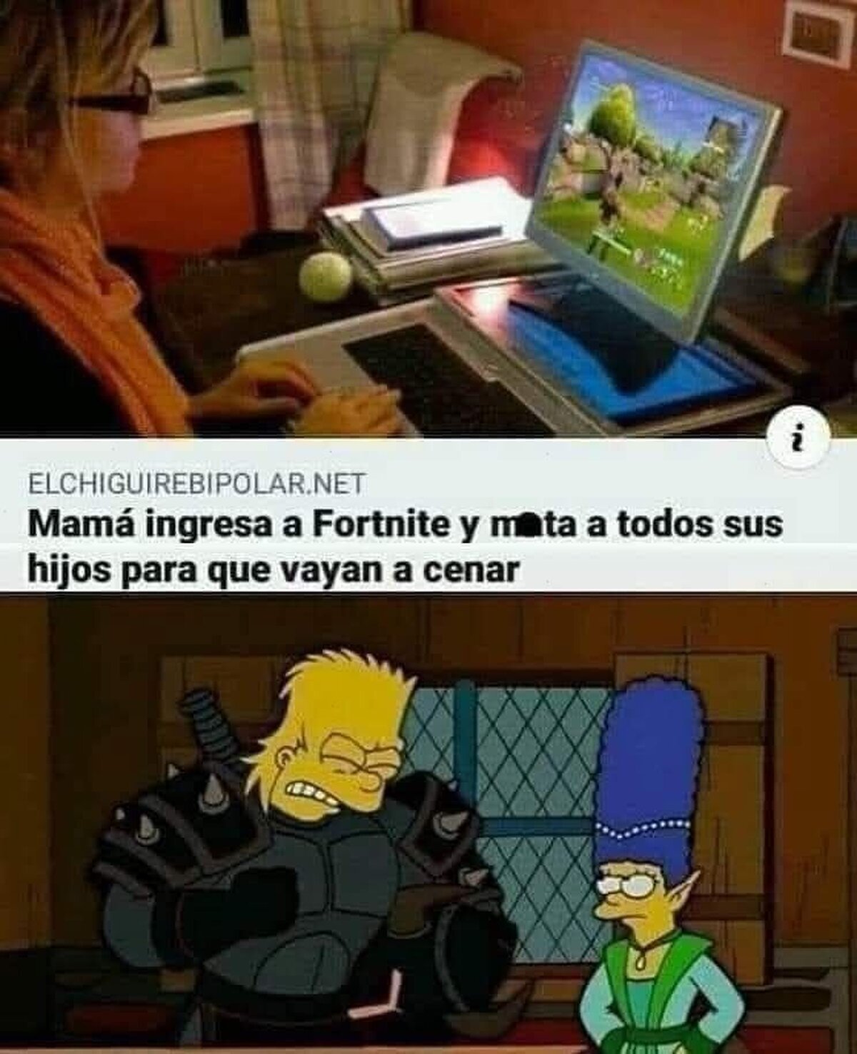 Impresionante lo de mamá