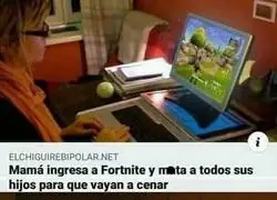 Impresionante lo de mamá