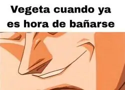Sí que disfruta los baños