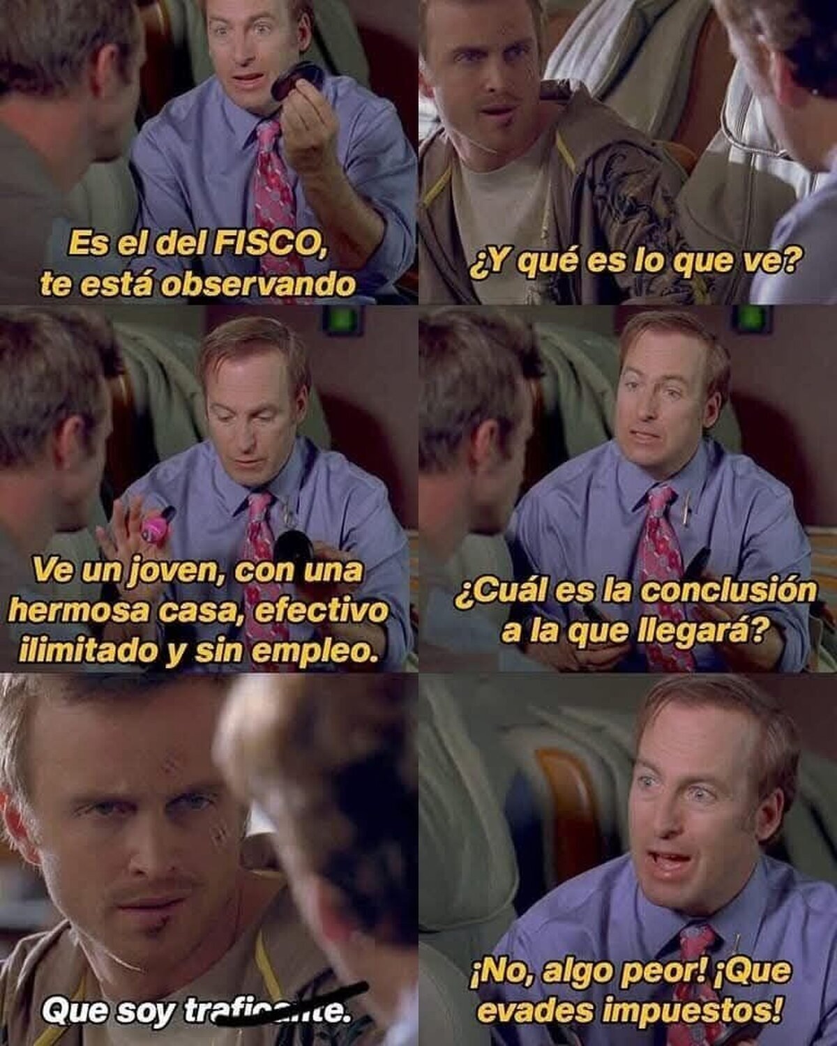 "Si pillaron a Al Capone, te pillarán a tí"
