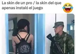 Las skins, mientras más caras más raras