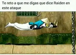 ¿Qué dice Raiden aquí?
