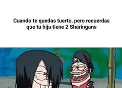 Los ojos de la hija de Sasuke