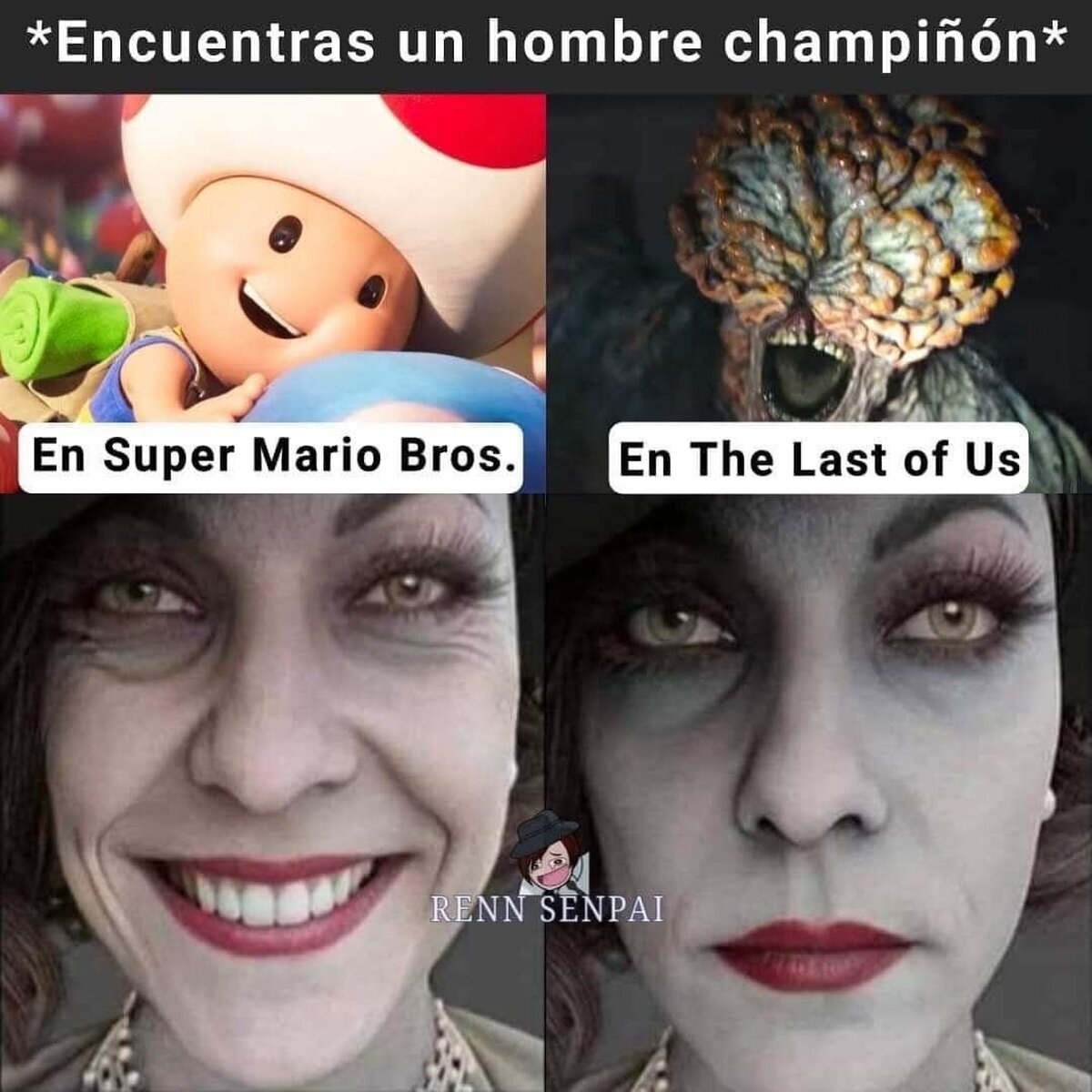 El hombre champiñón