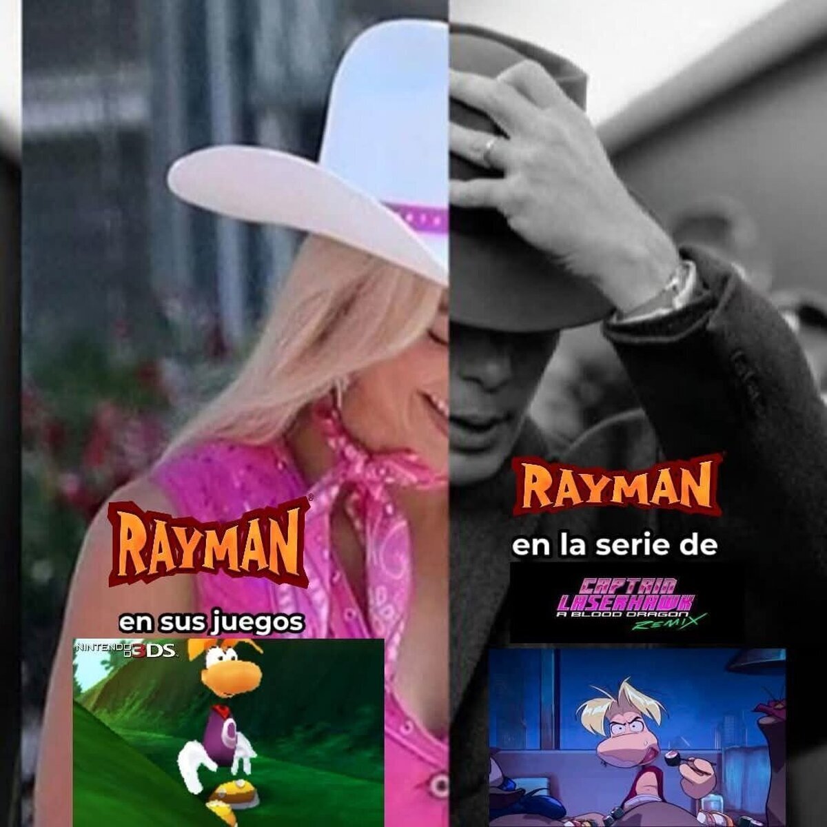 Las muchos rostros de Rayman