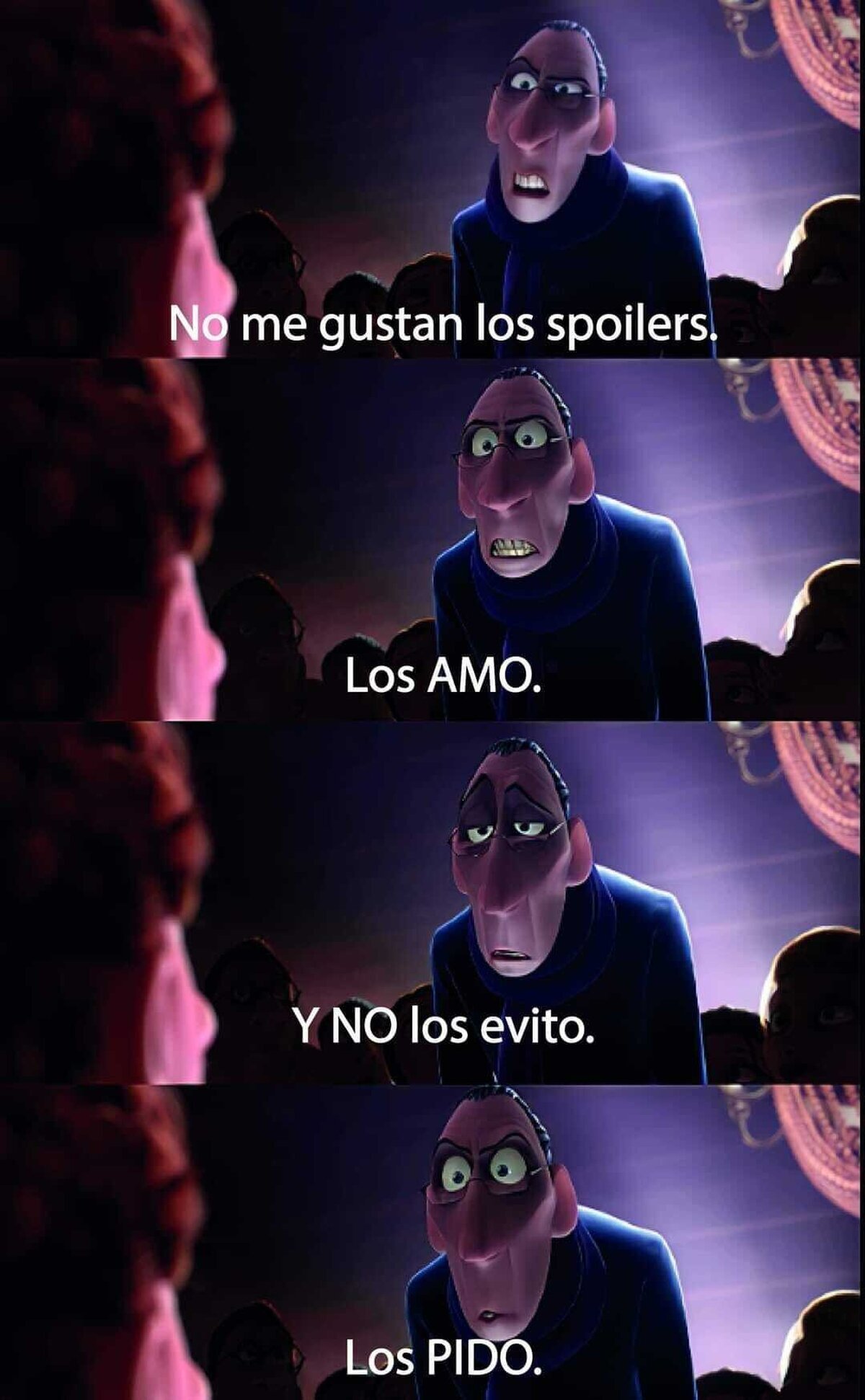 Dime un buen spoiler
