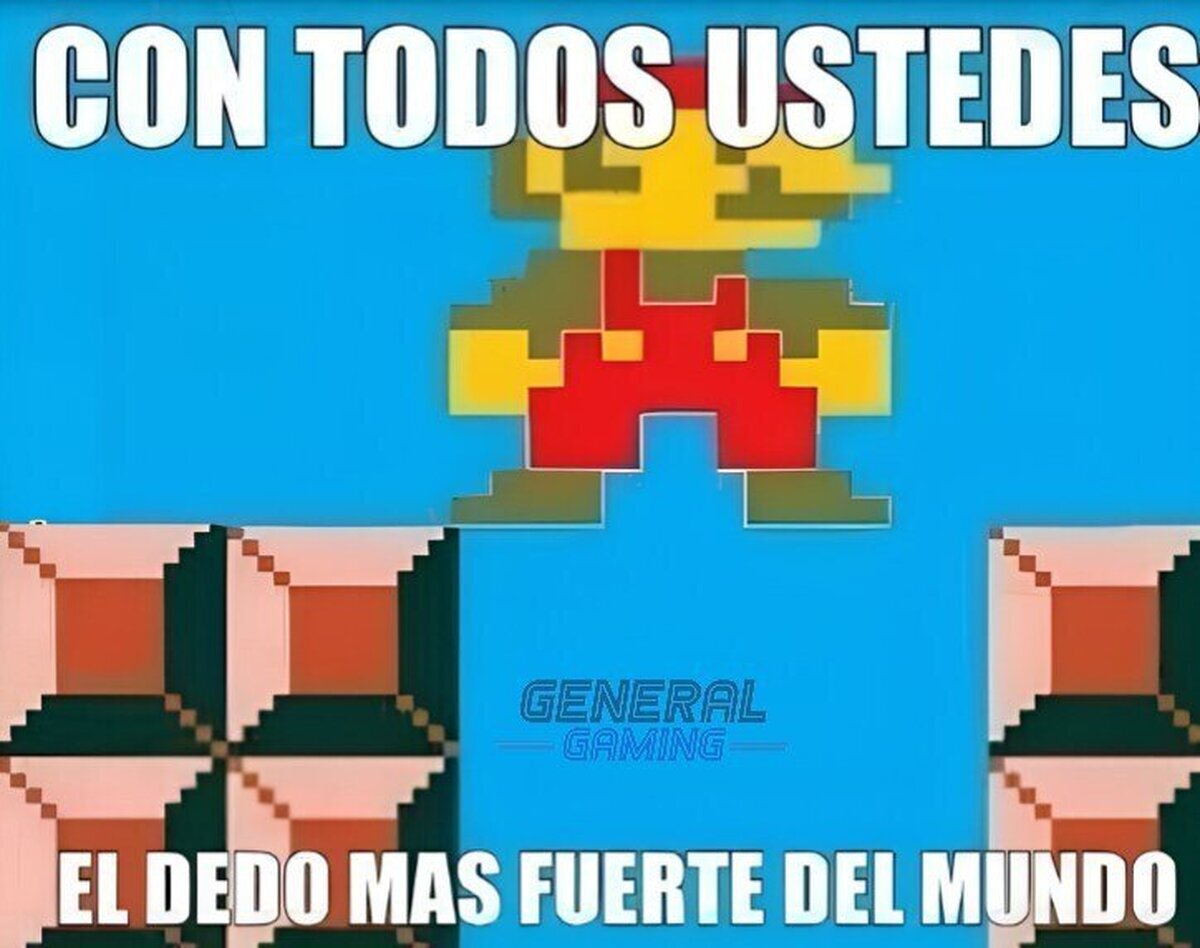 El super dedo de Mario