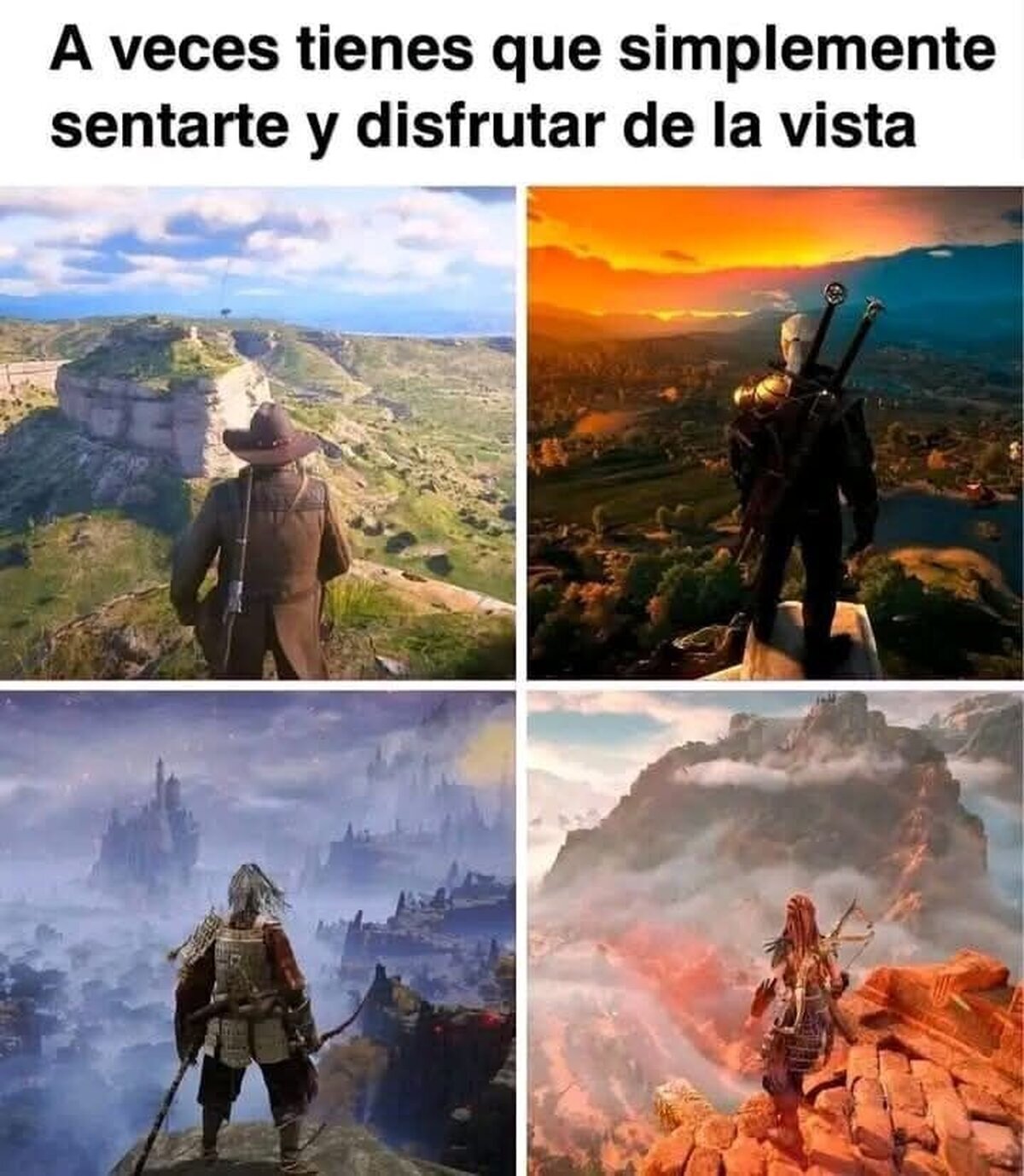 Las vistas que ofrecen algunos juegos