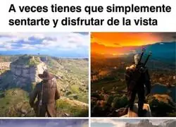 Las vistas que ofrecen algunos juegos