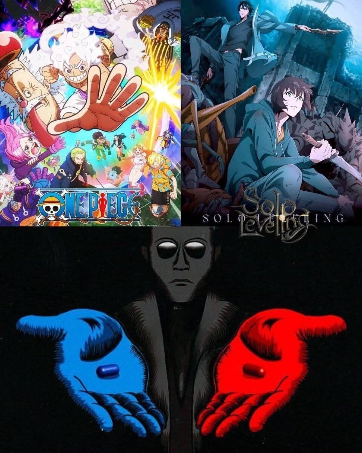 ¿One Piece o Solo Leveling?