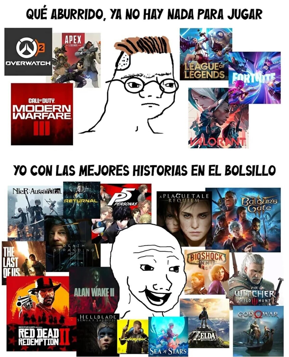 A veces solo vamos por una buena historia