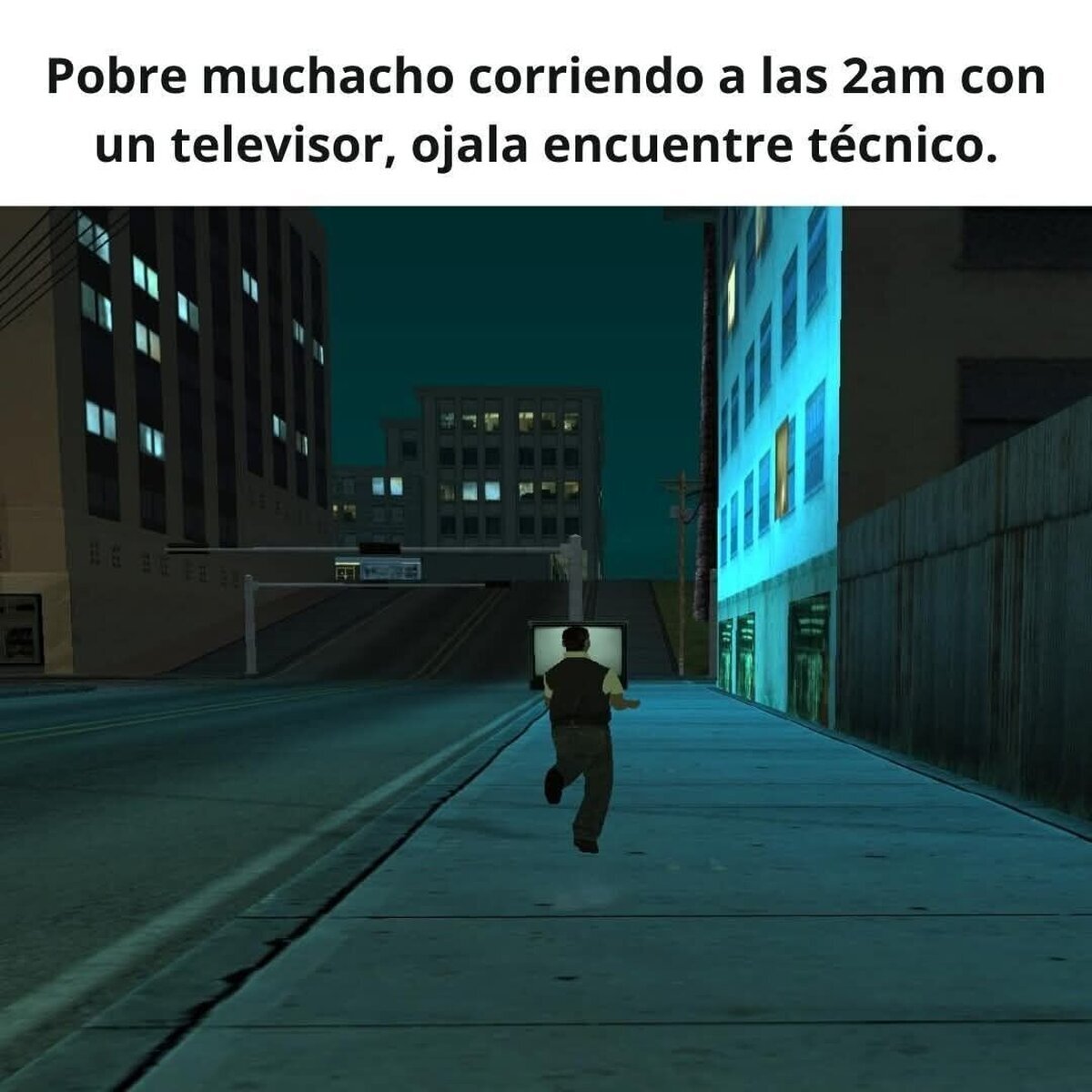 Y que prisa lleva