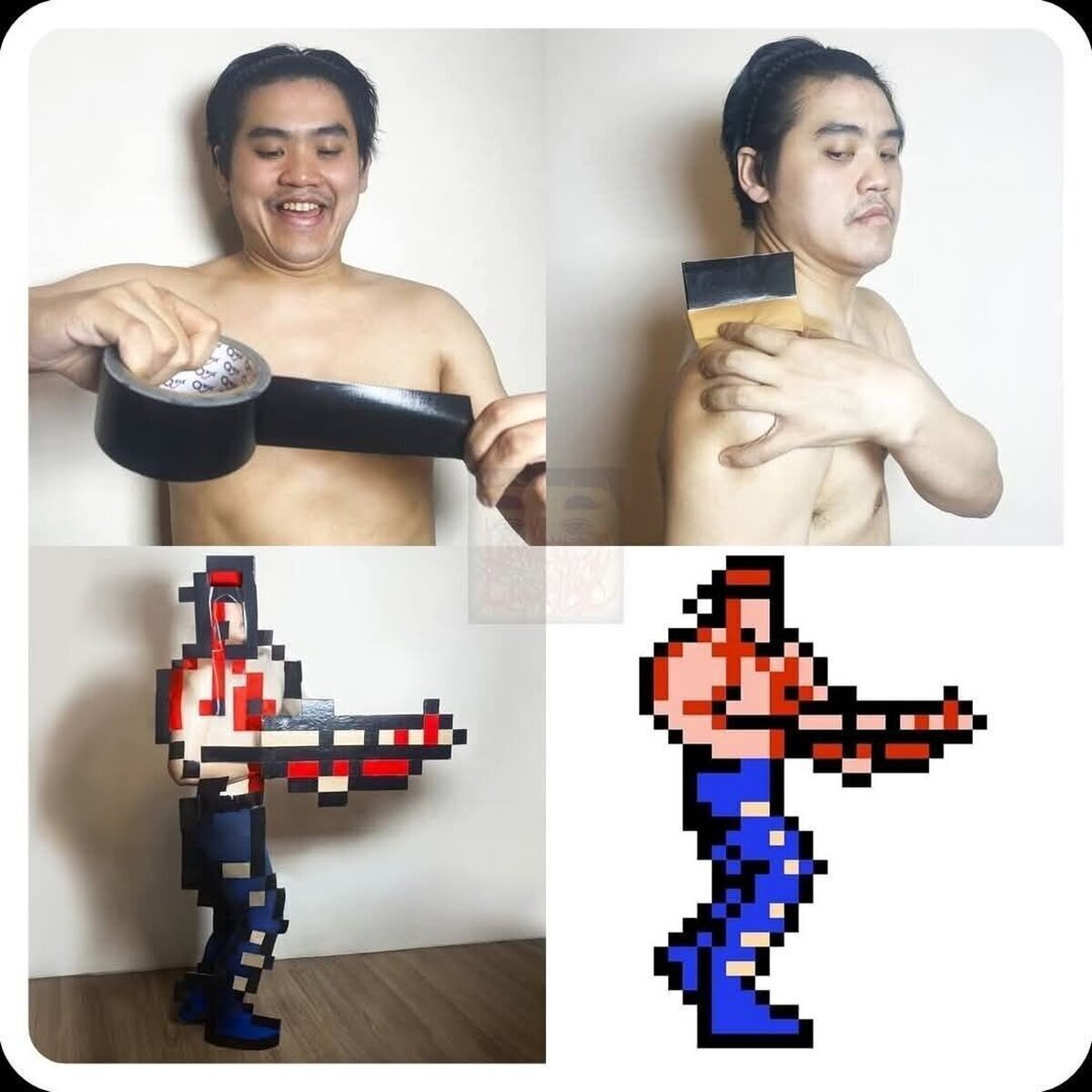 Que cosplay más duro