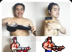 Que cosplay más duro