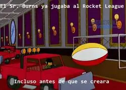 El Rocket League del Sr. Burns