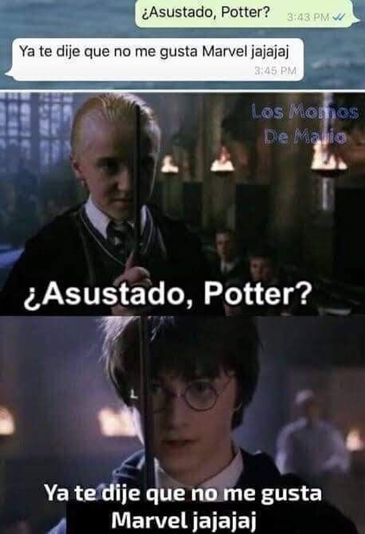¿No es así como iba?