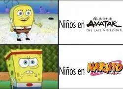 Los niños en estos animes