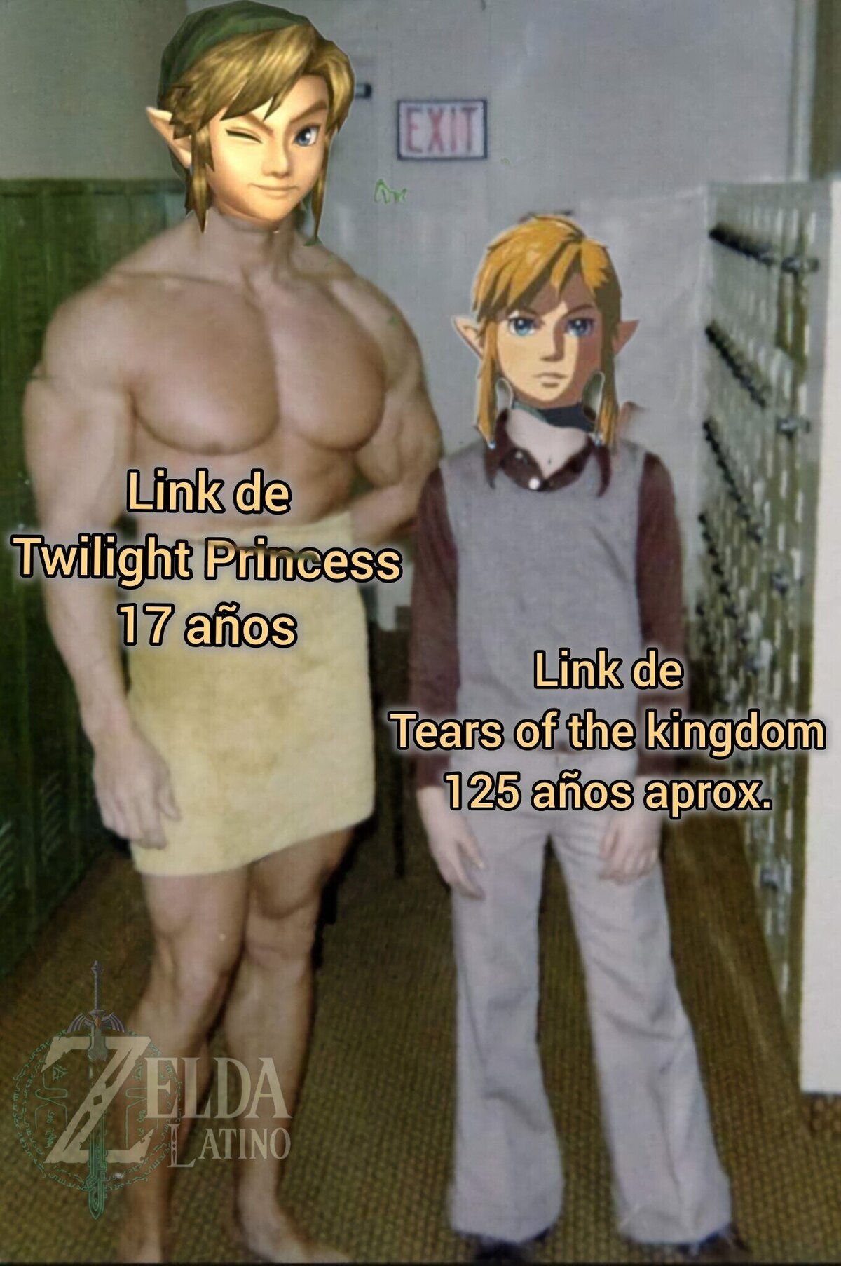 Que crecidito el Link de Twilight