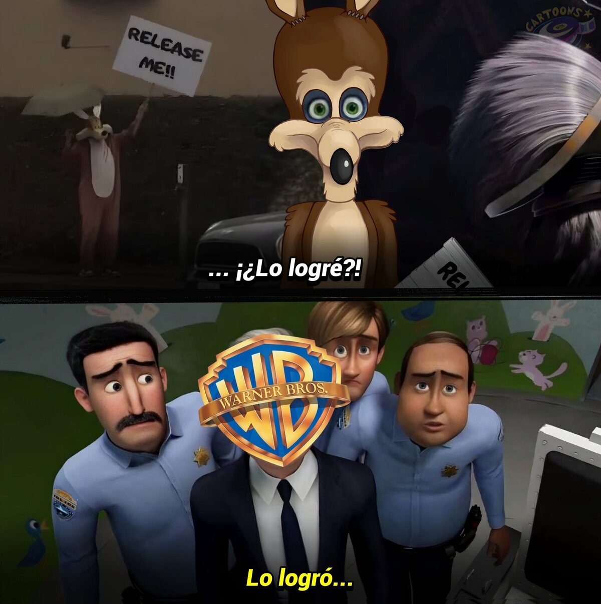 Y no gracias a Warner, precisamente
