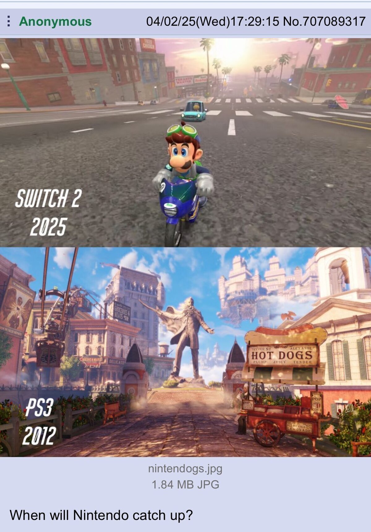 Nintendo ya ha llegado al nivel gráfico de 2013
