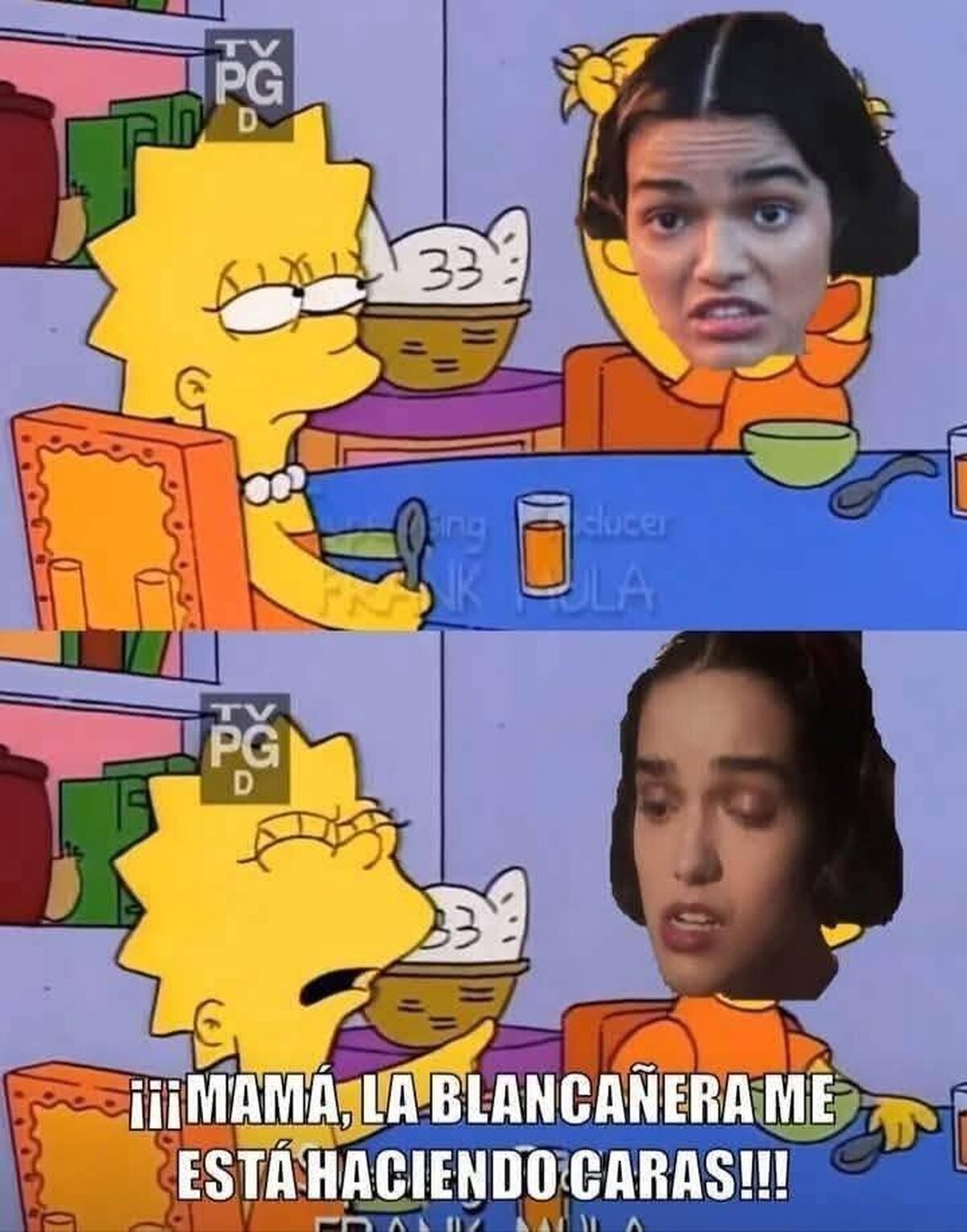 Deja de hacer caras, Blanquita