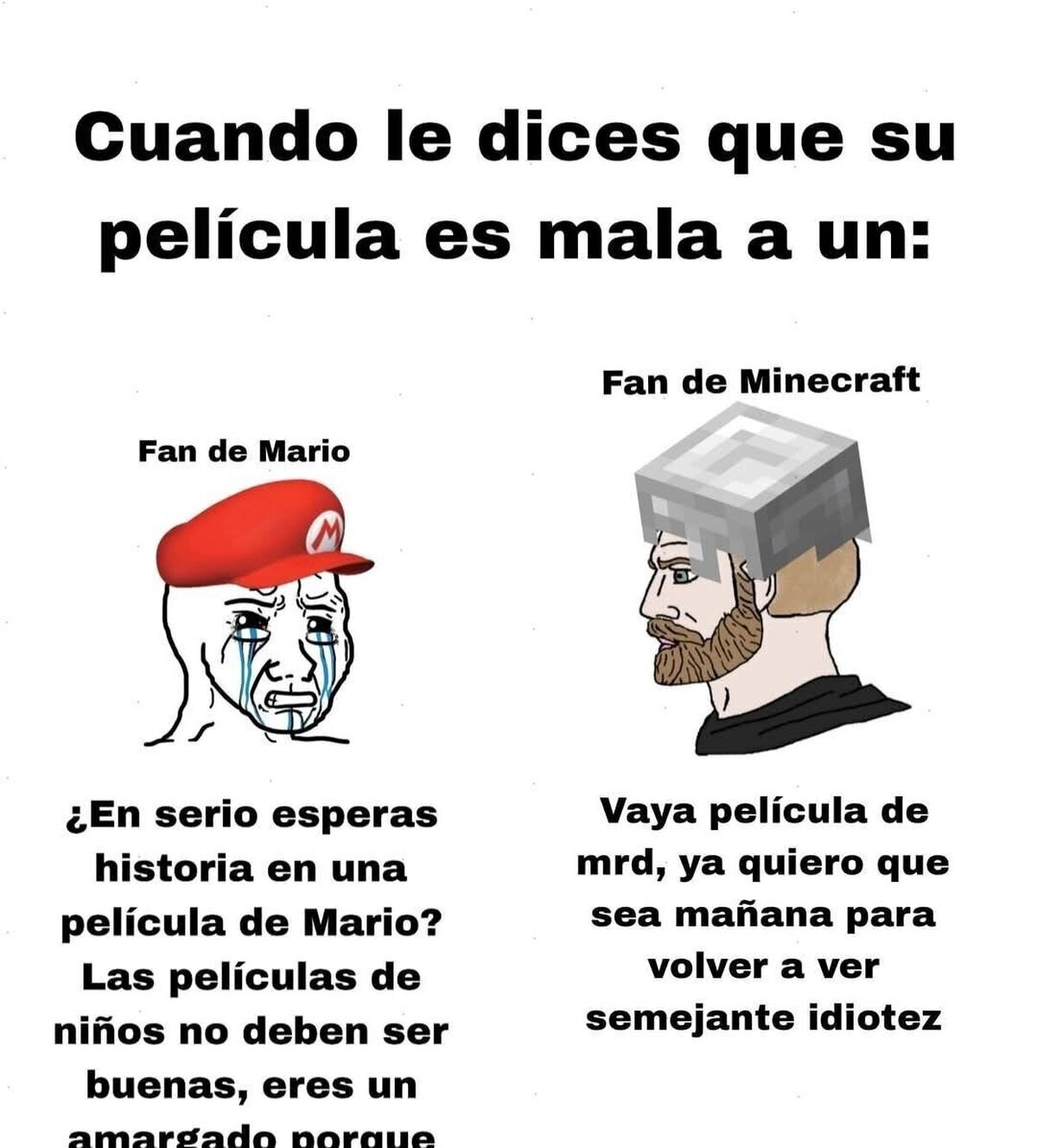 Hablando de las últimas películas de videojuegos