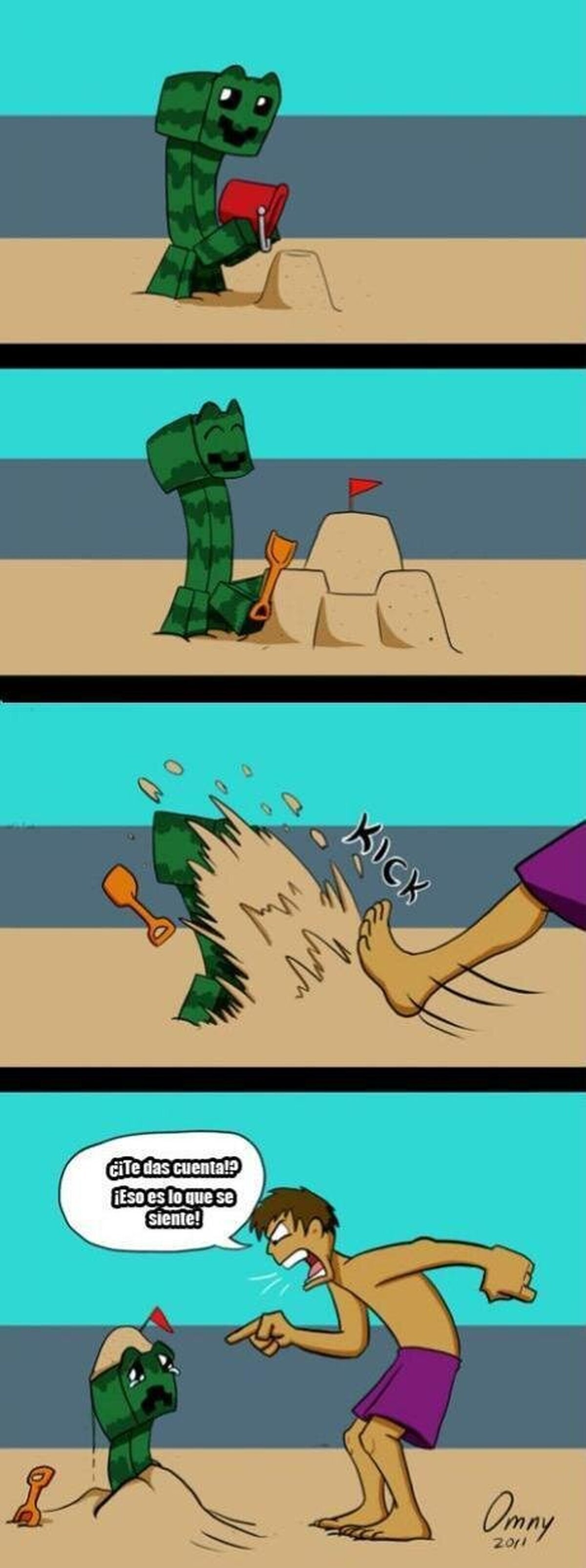 Vengándome de los creepers