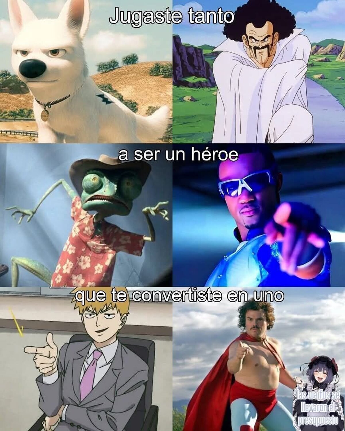 Jugando a ser el heroe