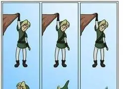 El daño por caida en Zelda