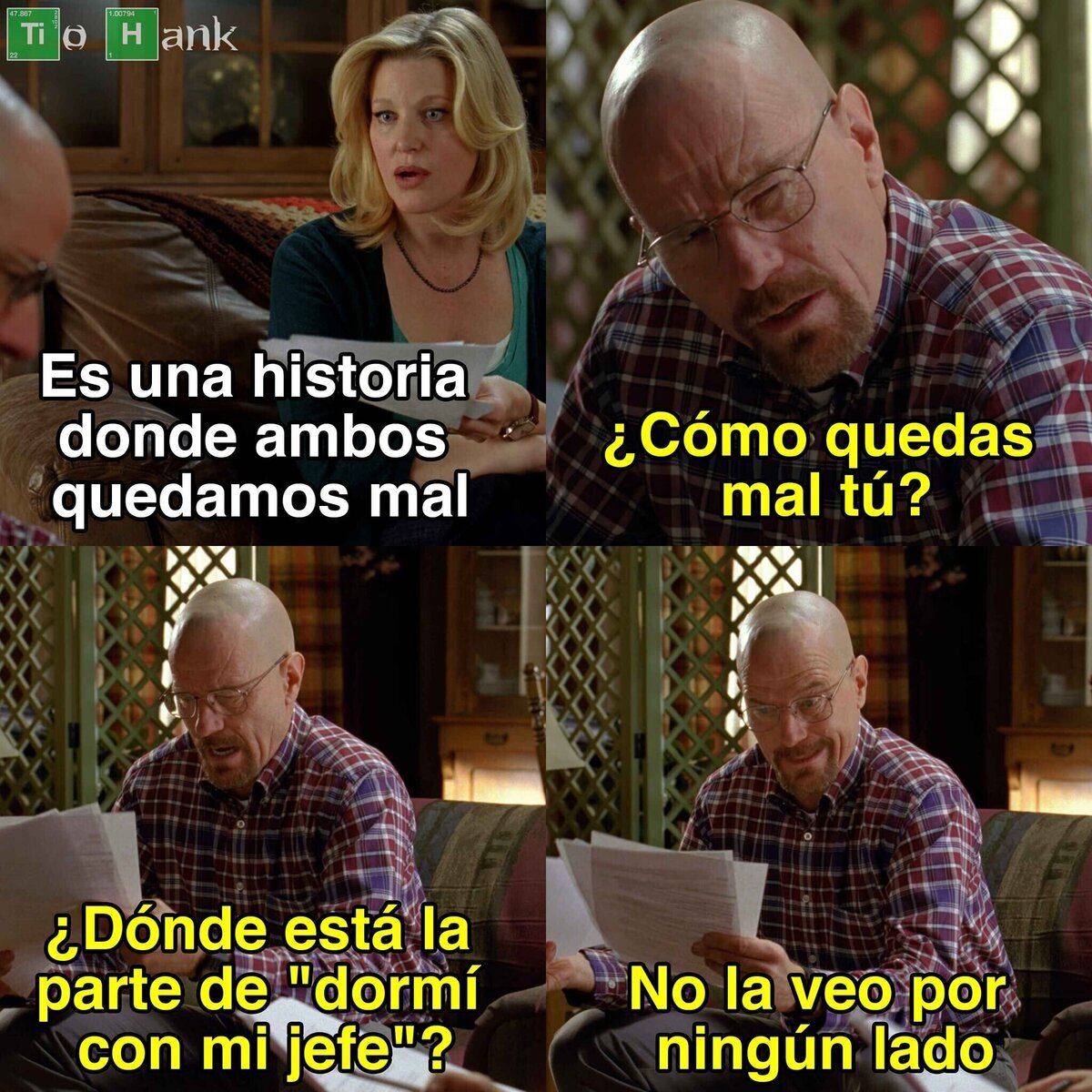 Walter no tenía miedo a decir las cosas