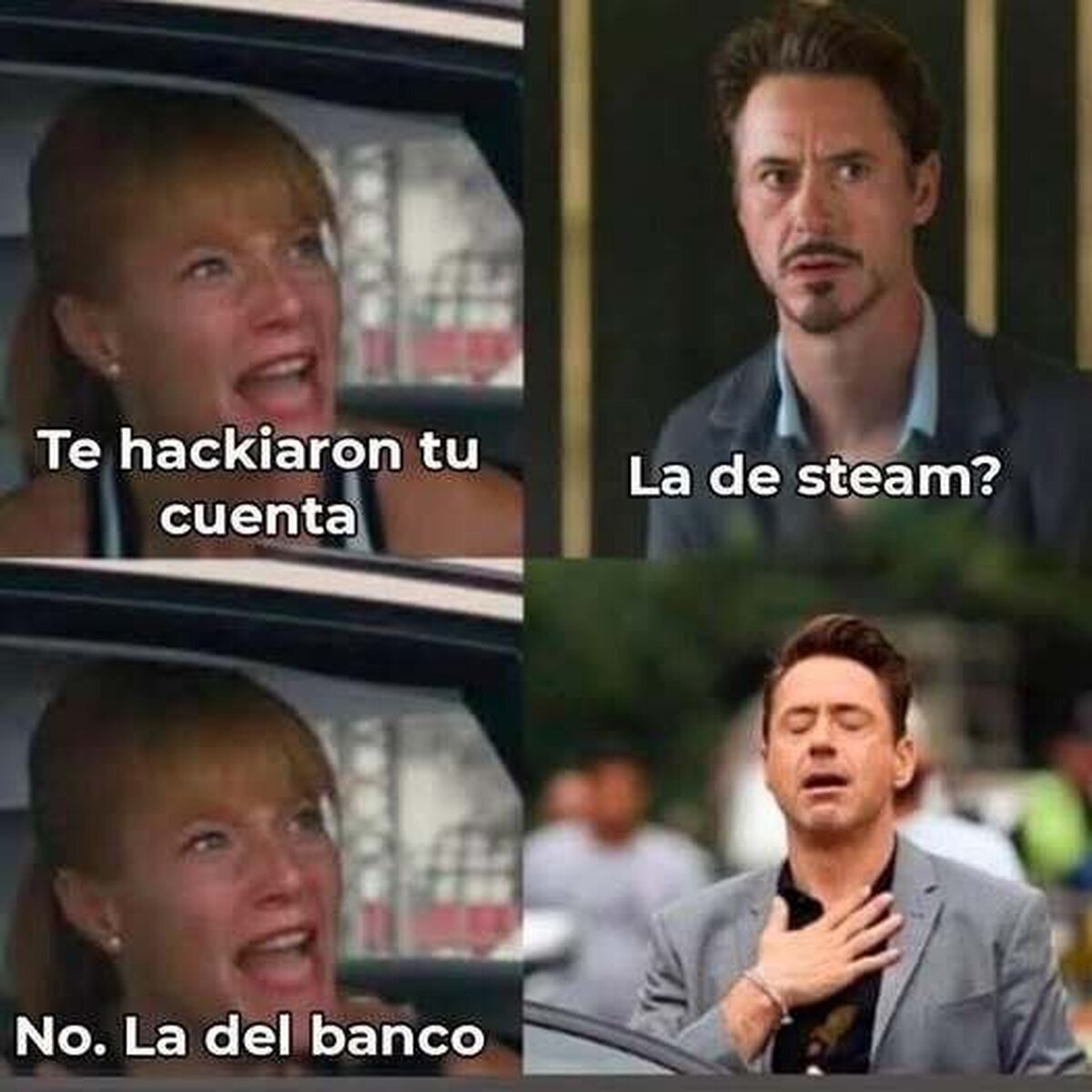 No importa. En esa no tengo nada