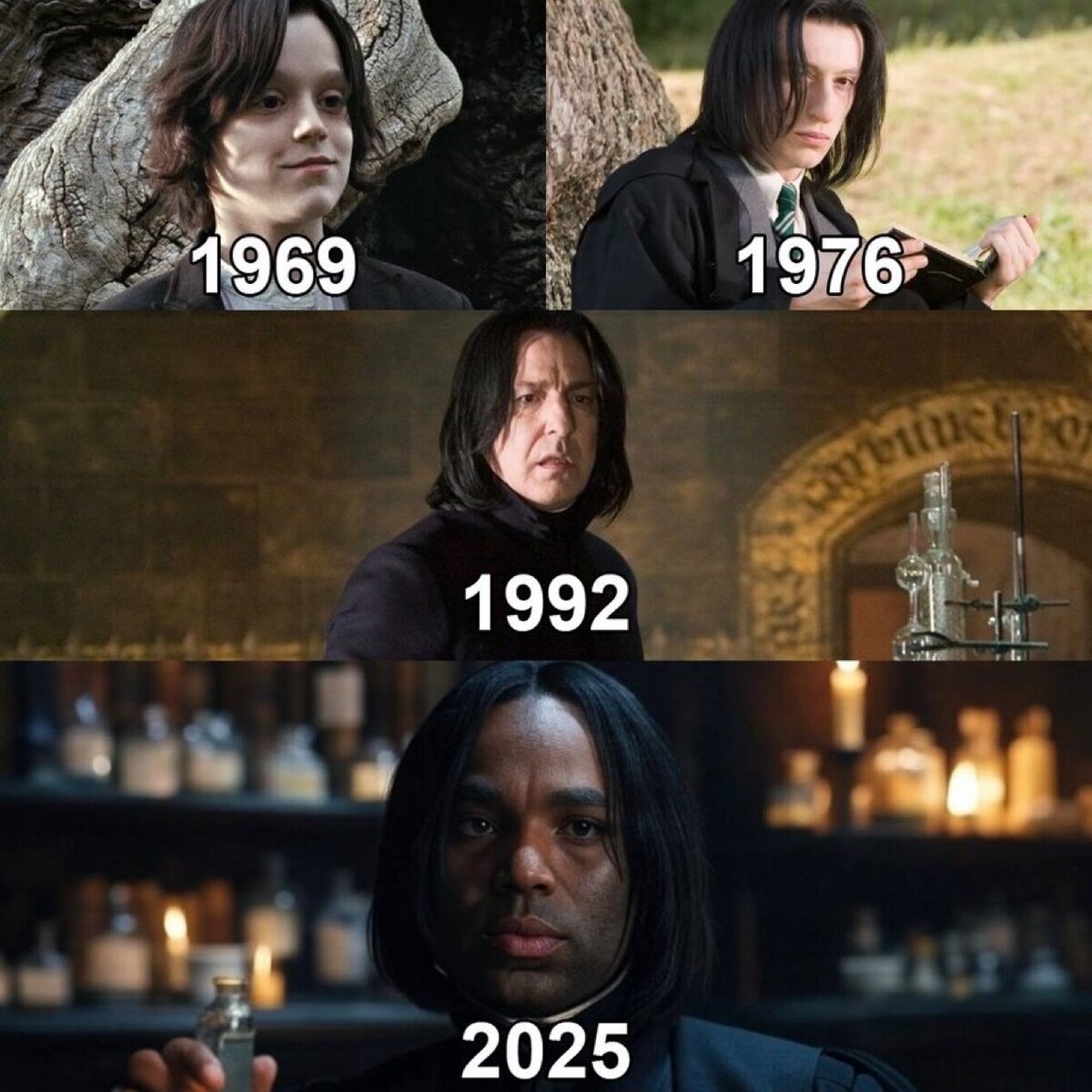 Los extraños cambios de Snape