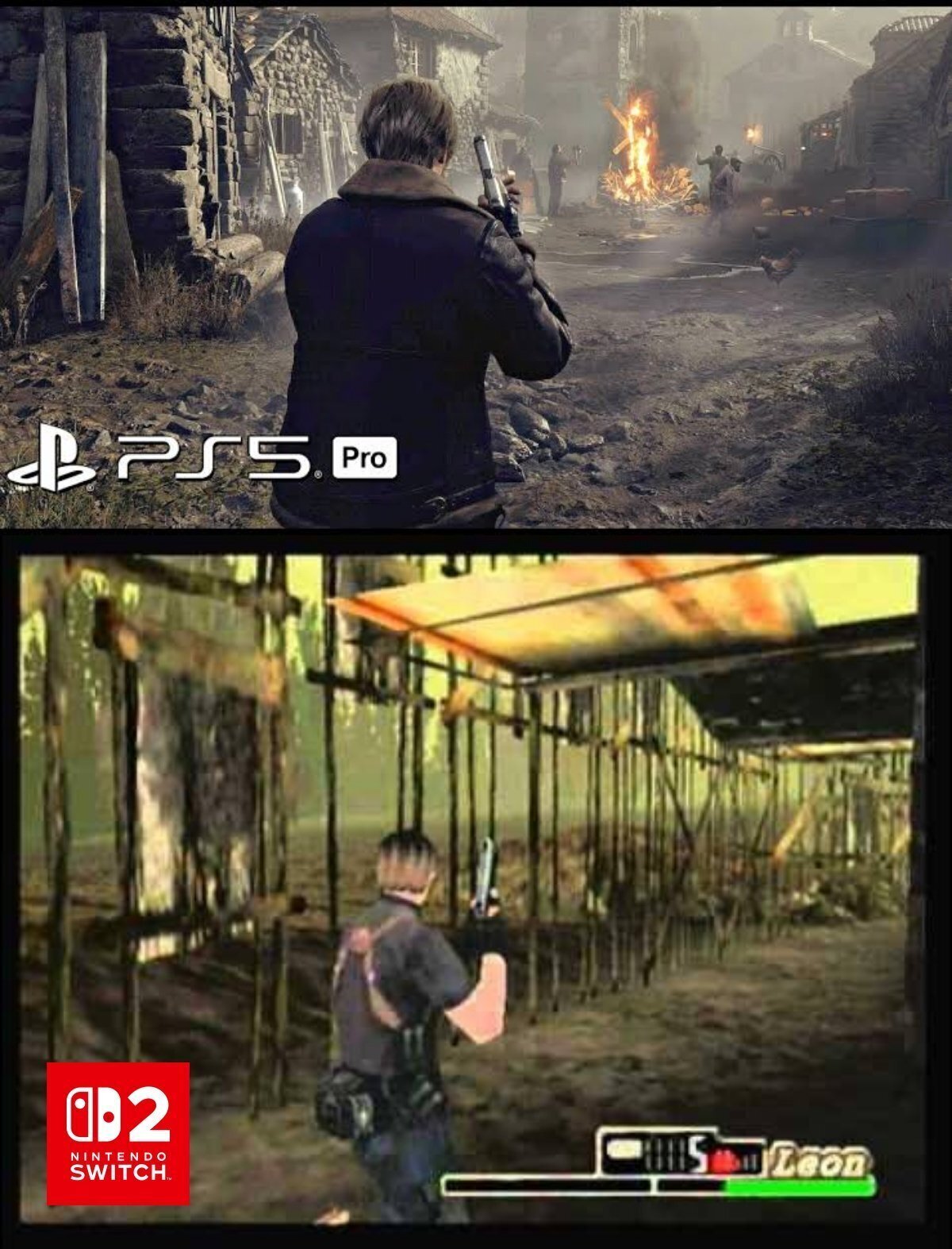 Así se ve Resident Evil 4 en la Switch 2