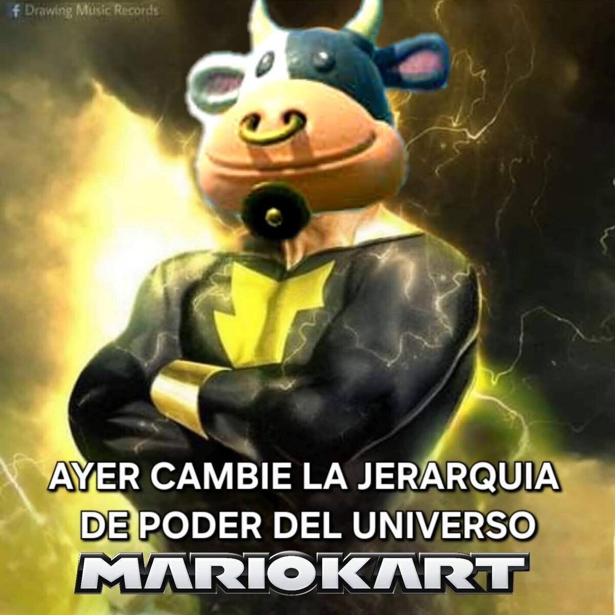 La vaca del Mario Kart