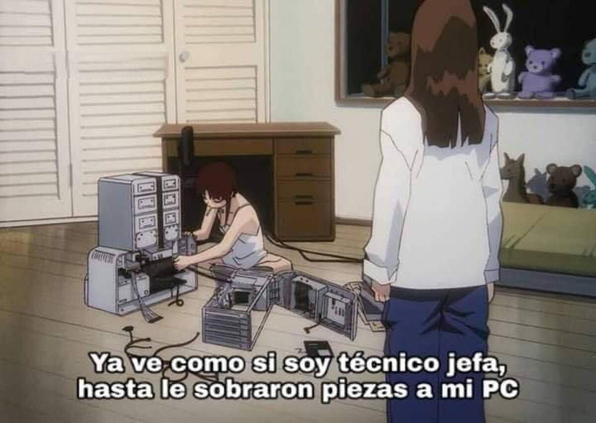 ¿Lo normal no es que sobren piezas?