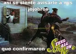 ¡Han confirmado Steel Ball Run!