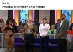 El tipo de la barba parece el más confiable