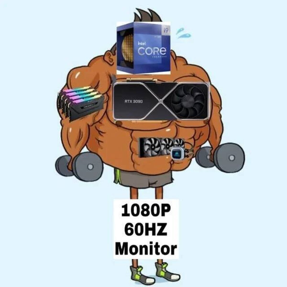 Hay que armar las PC de forma proporcionada