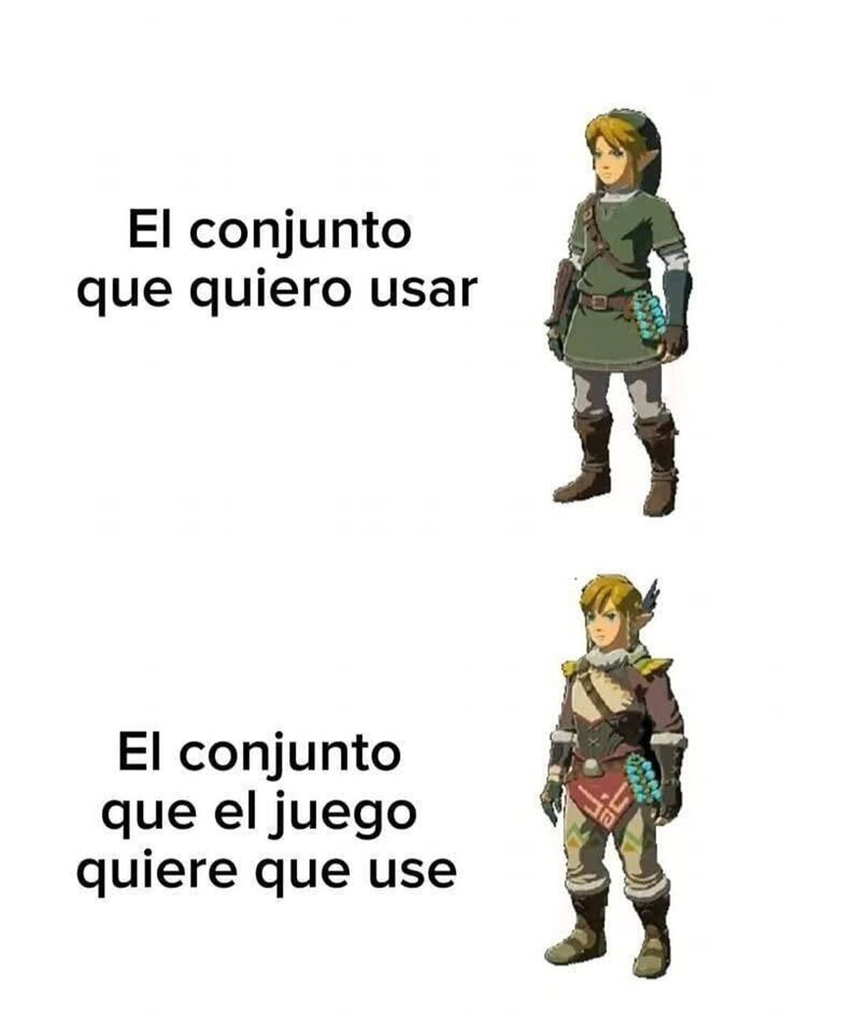 Quiero jugar como Link
