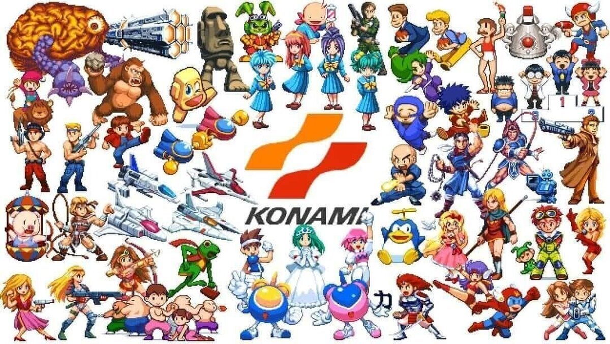 Konami y sus diseños de antaño. Elixir