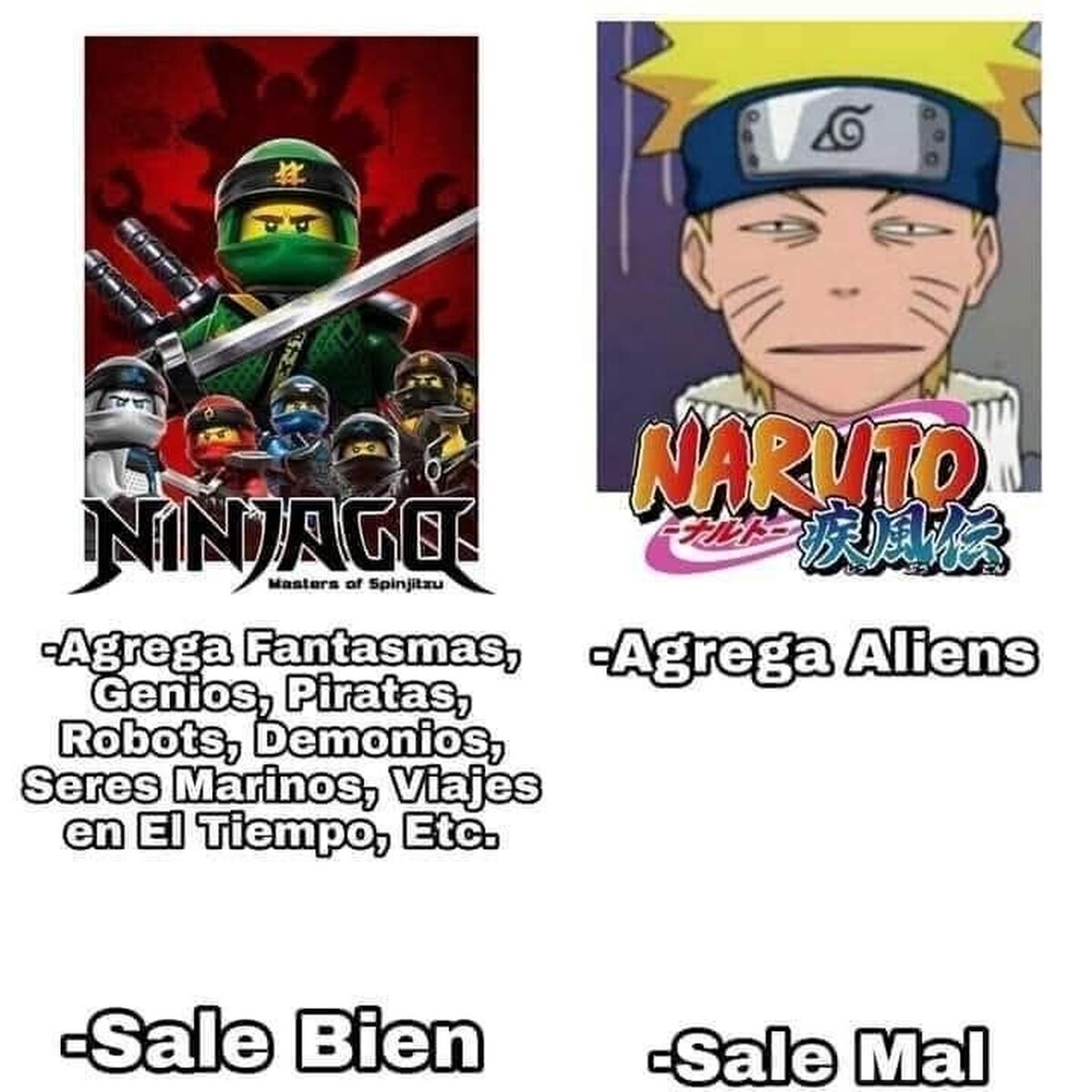 ¿Por qué agregaron aliens en Naruto?
